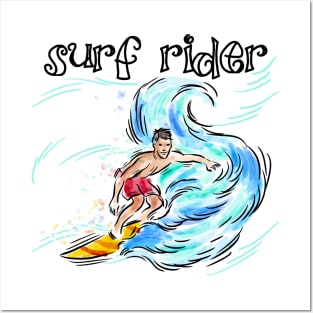 Surf Rider Posters and Art